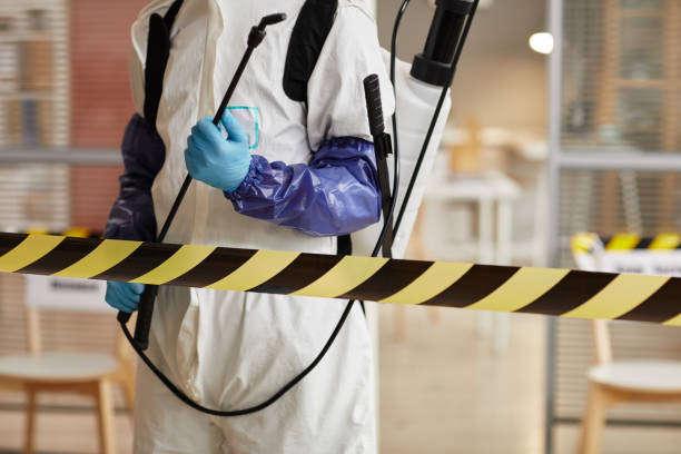 Professional Blood Cleanup technician working in Vincentown, NJ